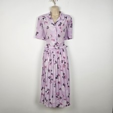 80s Eastex lavender floral