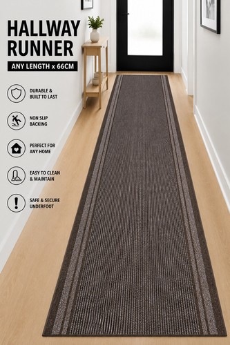 Brown long rubber - long, hall