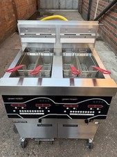 Henny Penny Evolution Elite Twin Tank 4 Basket LPG Gas Fryer,2022 Year,£8000+vat