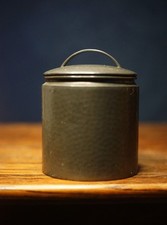 Antique Pewter Lidded