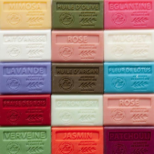 French soap savon - french,