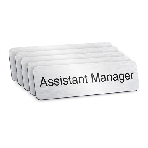 Assistant manager badges - assistant,