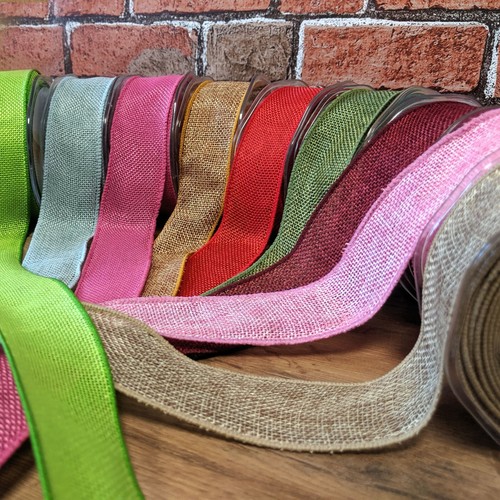Real wired hessian - hessian, ribbon