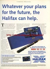 Halifax "The Maxim Account" 1995 Magazine Advert #5802