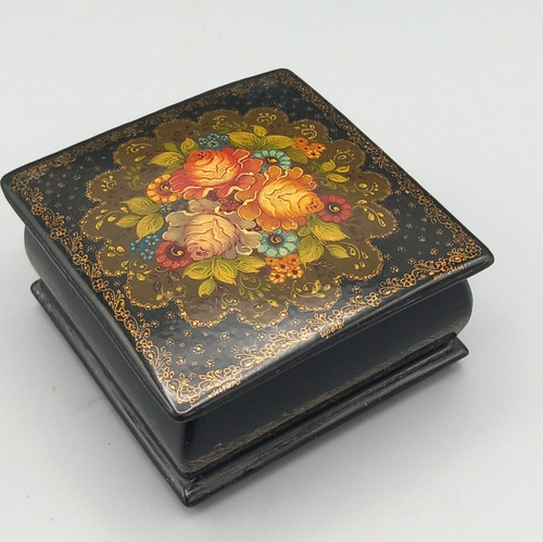 Russian quality signed floral - quality,