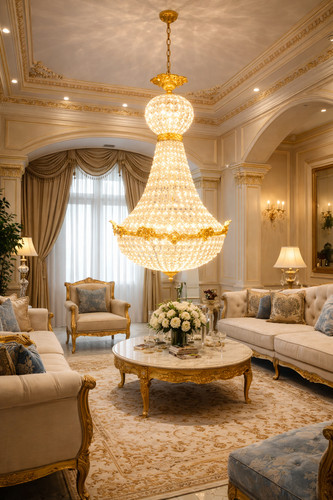Chandelier french louis xvi - french,