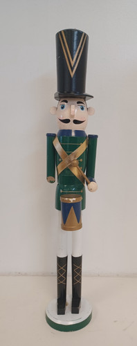 Large green nutcracker - large,