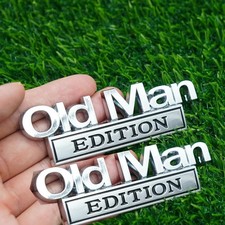 2pcs Metal Old Man Edition