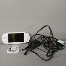 Sony PSP Portable Original Handheld Console White w Charger & Game -CP