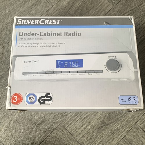 Silver crest under cabinet - silver, under-cabinet