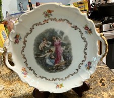 Bavarian China Handled Plate
