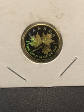 Solid Gold 1/4oz Maple Leaf