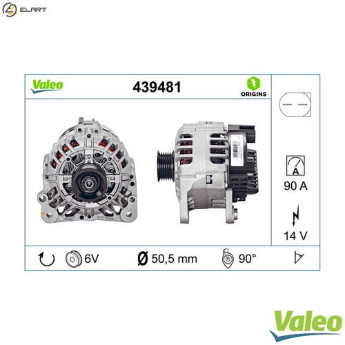 Alternator 439481 for - 439481, skoda
