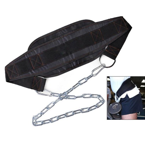 Dipping belt with chain weight - belt,