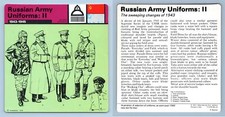 Russian Army Uniforms : II -