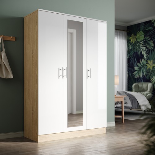 Door triple mirrored - door,