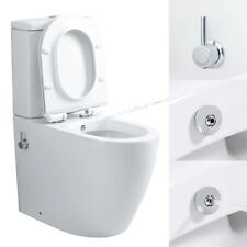 Comfort Height Toilet with Bidet Combined Bidet Toilet Cistern Disabled Elderly