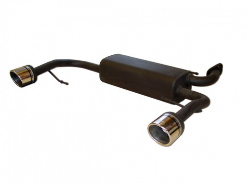 Sport muffler exhaust for
