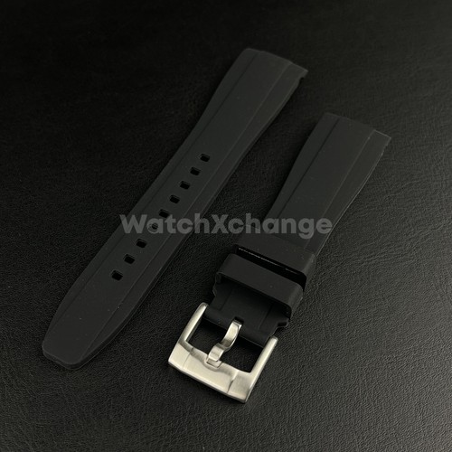 Black 22mm rubber curved - 22mm,