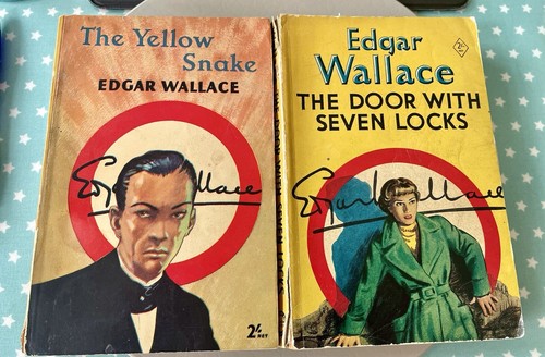 Edgar wallace 1950s yellow - wallace,
