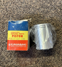 Genuine NOS 1971-73 Kawasaki F6 125 1.00 Piston 13027-047