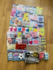 Mega Lot of 75 Assorted Helium Foil Balloons Wholesale Job Lot clearance