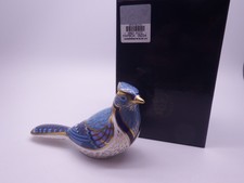 ROYAL CROWN DERBY BLUE JAY PAPERWEIGHT