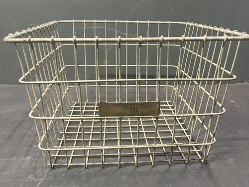 Vintage wire gym locker - wire,
