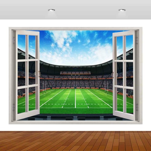 Rugby club player stadium - rugby, goal