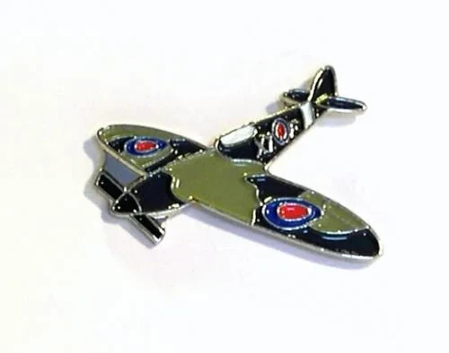 Spitfire plane pin badge wwii - spitfire,