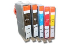5 CHIPPED Ink Cartridge 364XL for HP  5520 5524 6510 6520 7510 PRINTERS PHOTO BK
