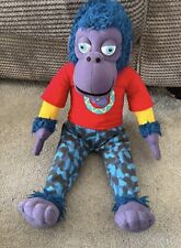 Large Zingzillas Zak Purple Monkey Plush Soft Toy Cbeebies 52cms Tall