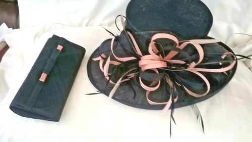 Navy sinamay - navy,