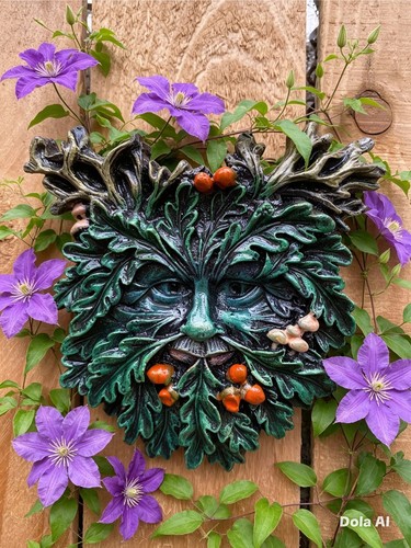 804 green man greenman - 804,