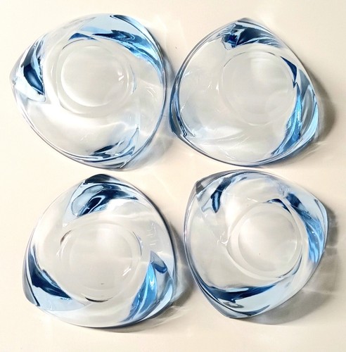Small sided glass bowls - 4,