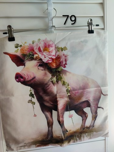 Pig floral bonnet - in,