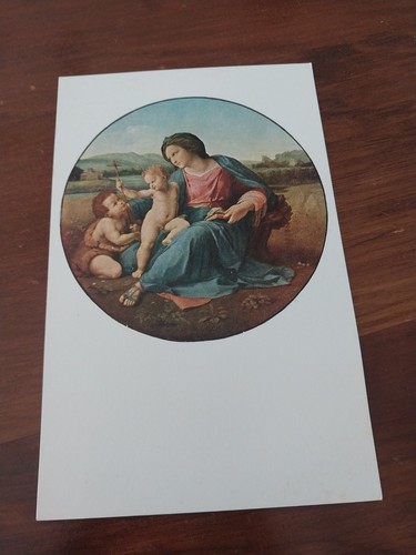 Post card the alba madonna - post, by