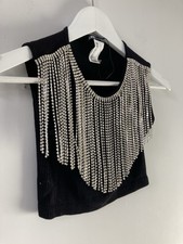 Zara Black Silver Sequin