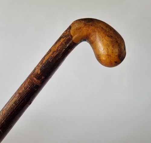 Vintage knob stick hazel - knob,
