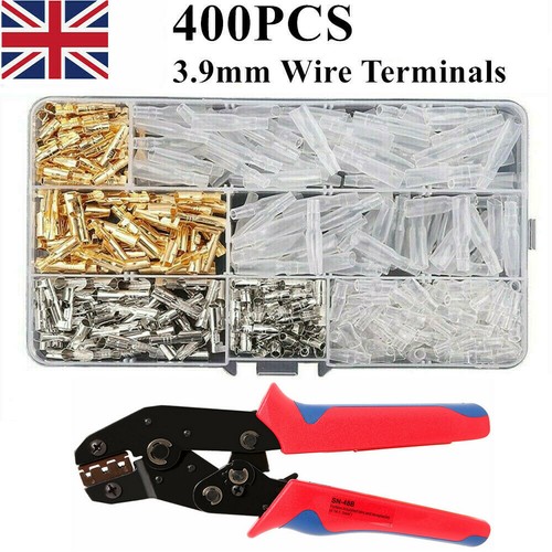 400pcs motorcycle wiring - 400pcs, 3.9mm