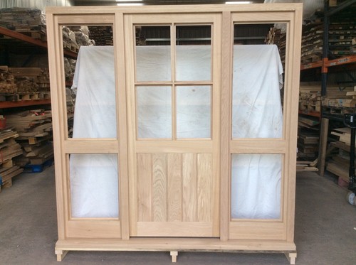 Exterior front door frame - door, &