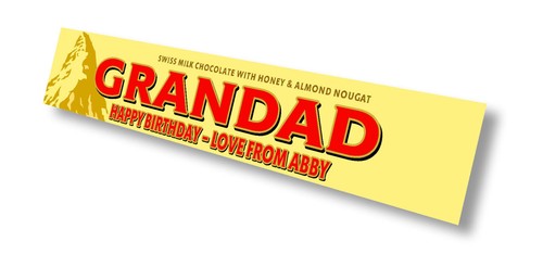 Personalised toblerone - personalised,