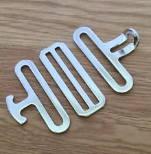 50mm 2" Surcingle Clips Set Female Male Horse Rug Blanket Repair 3 Bar Slides  