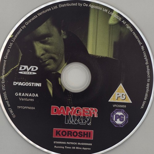 Danger man dvd koroshi - danger, patrick