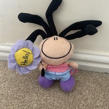 Vintage Y2K Bubblegum Key Ring Bag Charm Groovy Chick