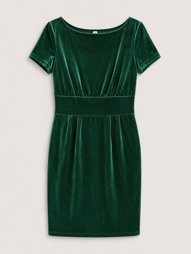 Roman green velvet sheath - roman,