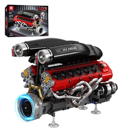 Reobrix v12 engine model kit - engine,