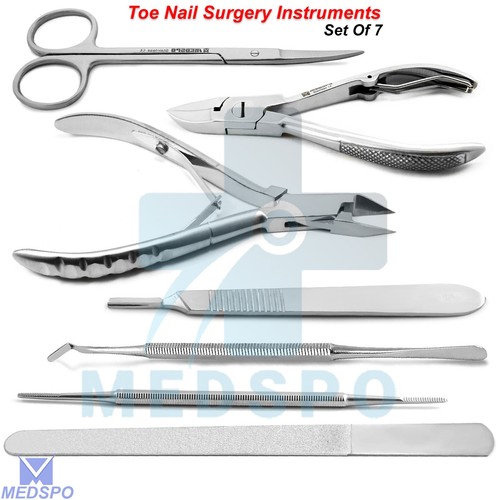 Set podiatry toe nail - 7,