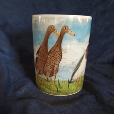Dunoon 'On the Farm' Ducks Design by Martin Wiscombe Storage / Utensil Jar