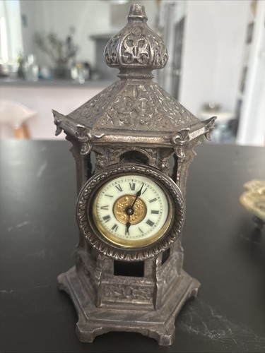 Ansonia clock temple - clock,